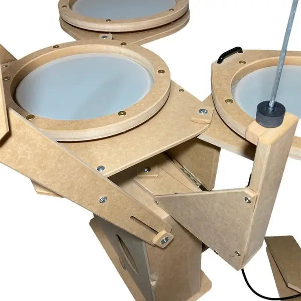🥁 Portable Acoustic Drum Kit – Compact, Customizable & Travel-Ready