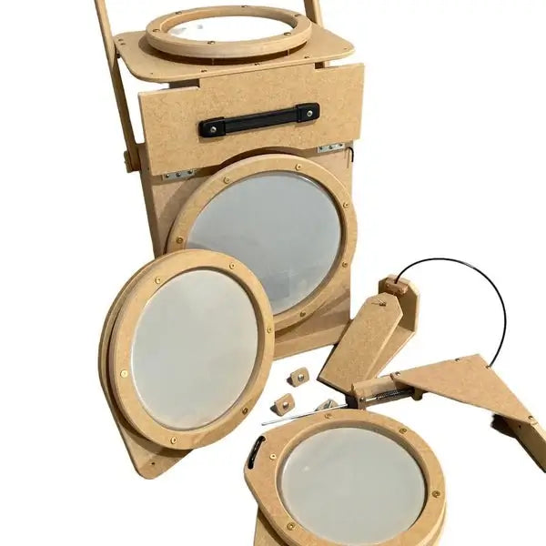 🥁 Portable Acoustic Drum Kit – Compact, Customizable & Travel-Ready